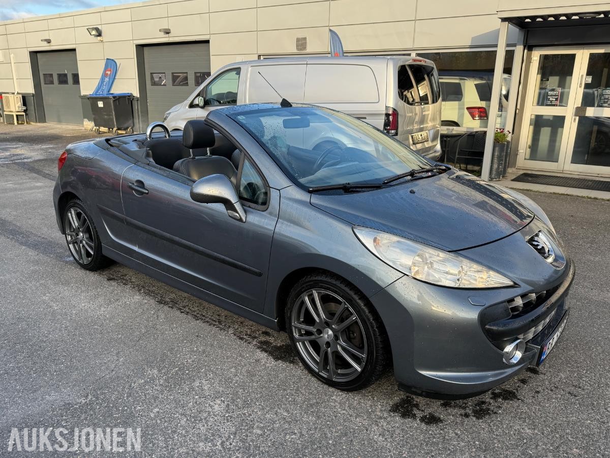2007 Peugeot 207 CC 1.6 Cabriolet, 122223km