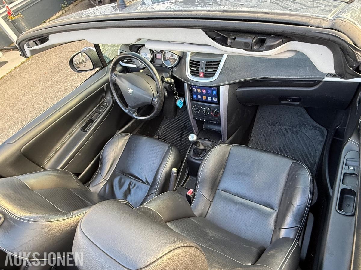 2007 Peugeot 207 CC 1.6 Cabriolet, 122223km
