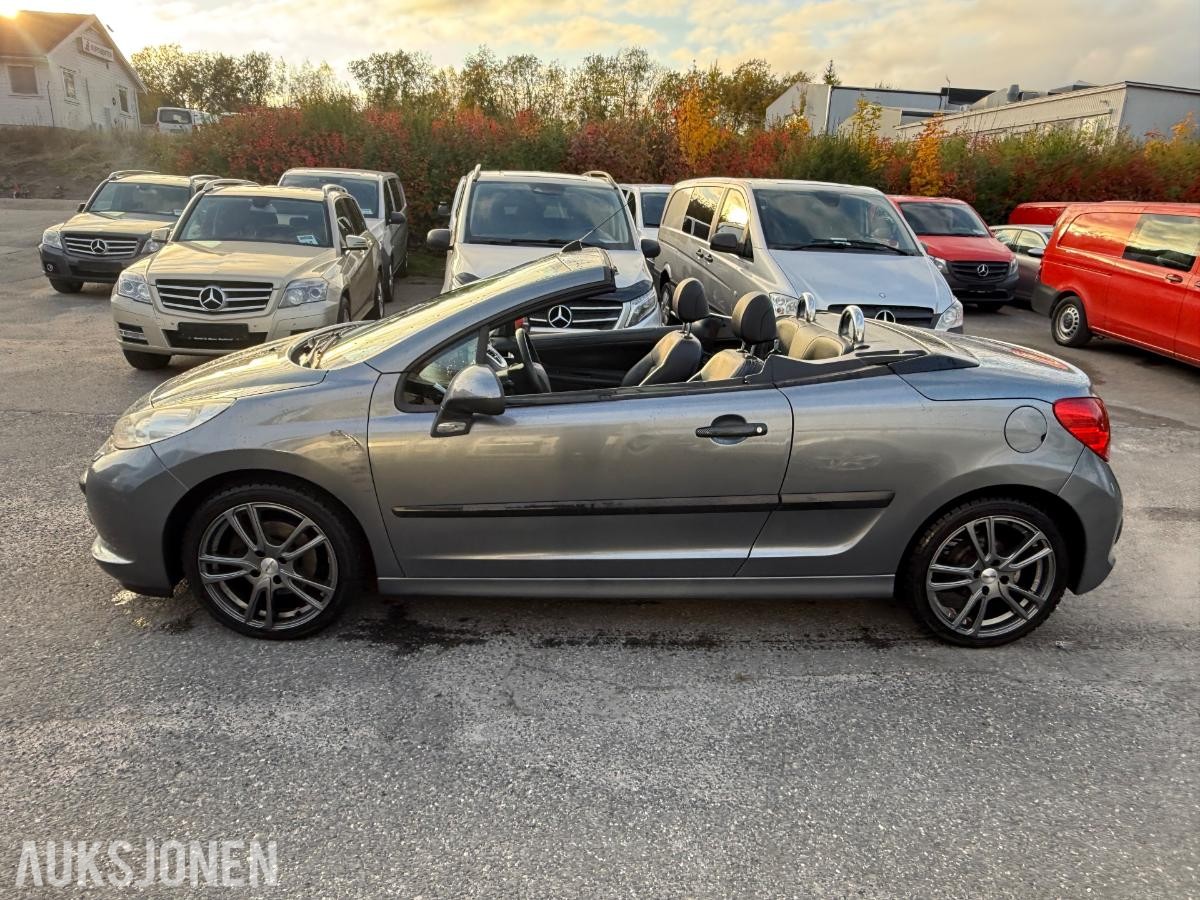 2007 Peugeot 207 CC 1.6 Cabriolet, 122223km