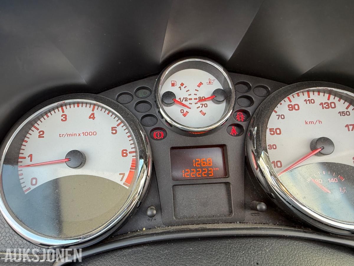 2007 Peugeot 207 CC 1.6 Cabriolet, 122223km
