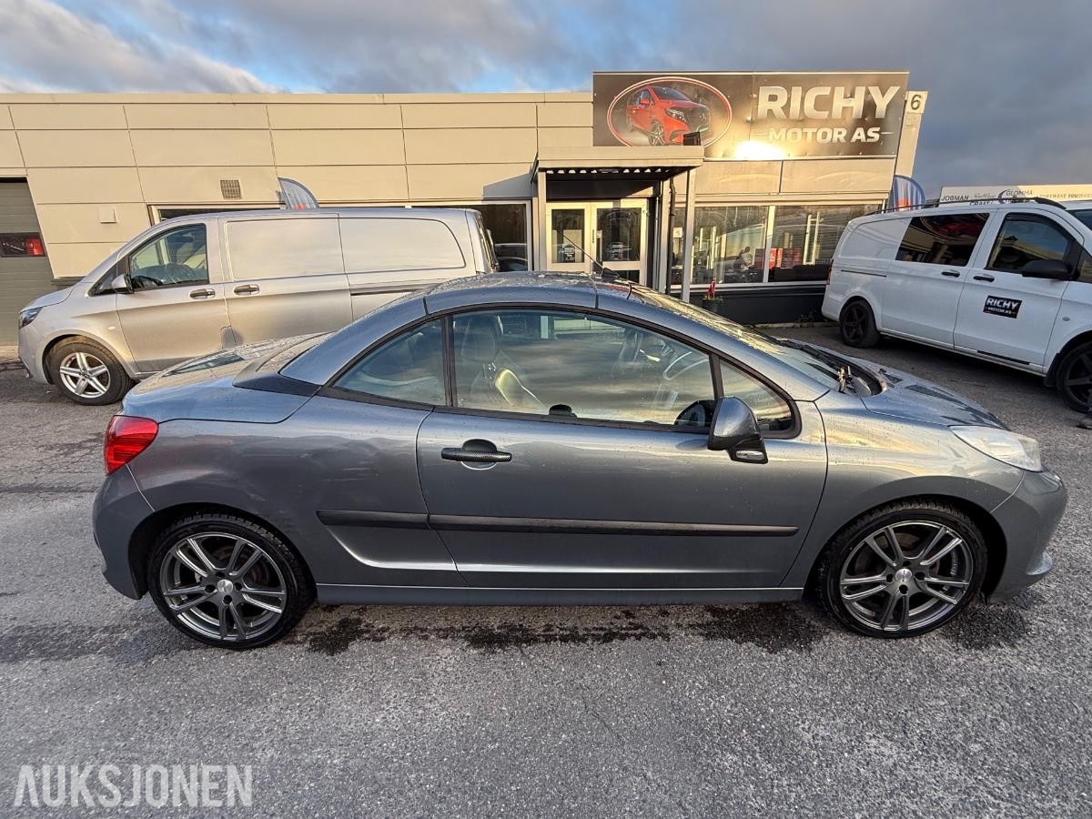 2007 Peugeot 207 CC 1.6 Cabriolet, 122223km