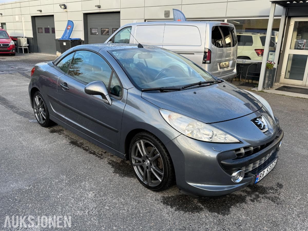 2007 Peugeot 207 CC 1.6 Cabriolet, 122223km
