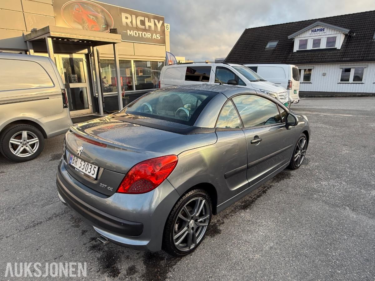2007 Peugeot 207 CC 1.6 Cabriolet, 122223km