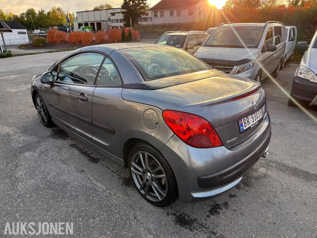 2007 Peugeot 207 CC 1.6 Cabriolet, 122223km