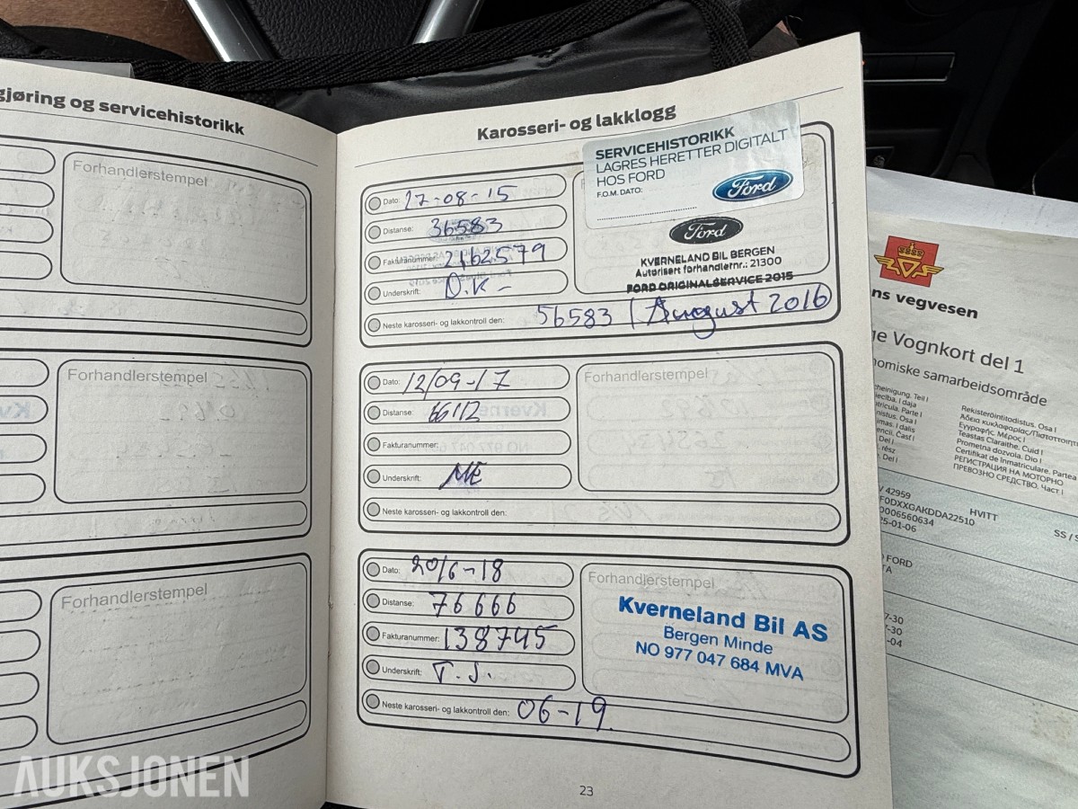 2013 Ford FIESTA 1.0-65 / EU-OK til 10.2028