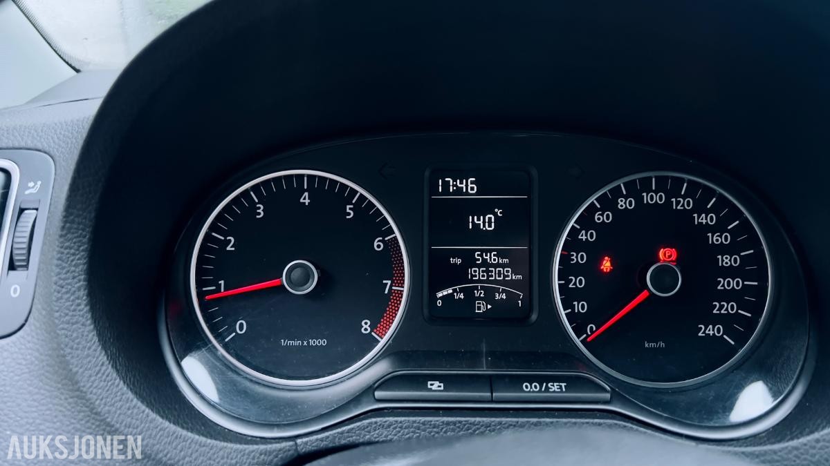 2012 Volkswagen POLO 1.2 MPI EU-OK 11.28 NYTT REGISTERKJEDE