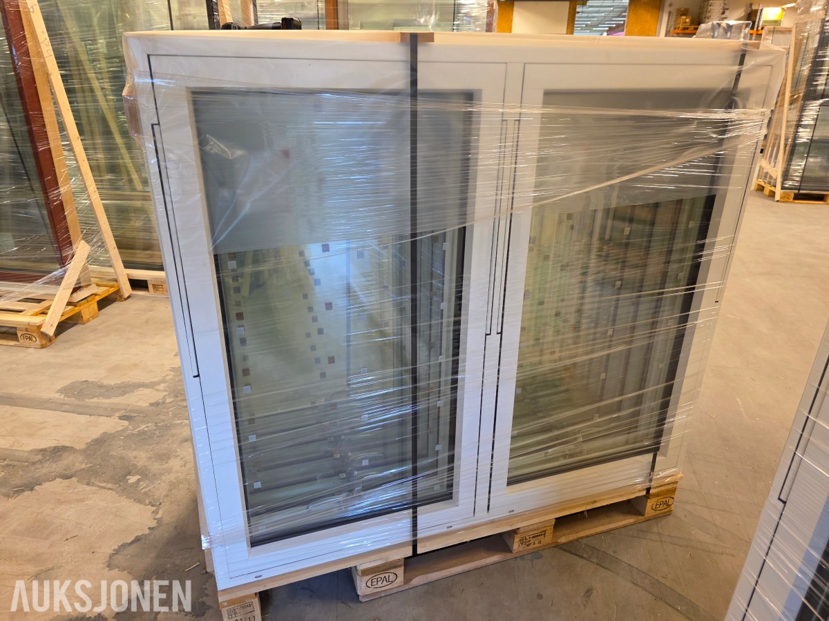 H-vinduet 7 stk-1590x1390 2 lags glass 7 vinduer