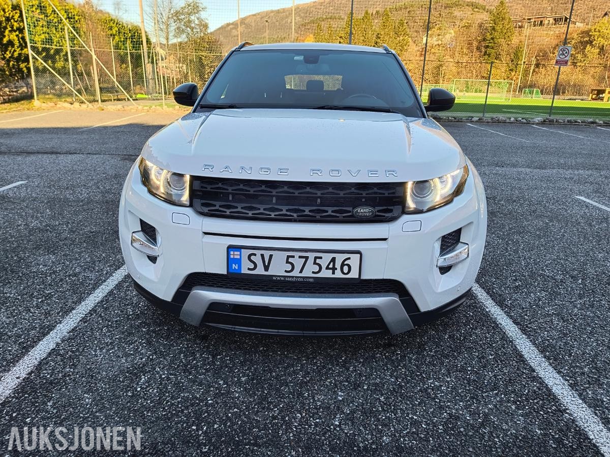 2015 RANGE ROVER EVOQUE 2.2 TD4 150HK 4WD AUTOMAT WEBASTO RATTVARME