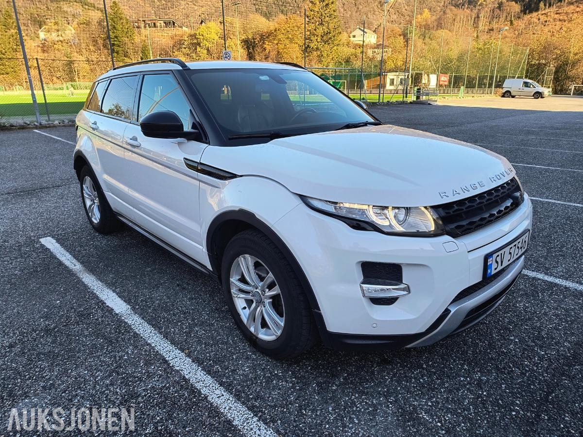 2015 RANGE ROVER EVOQUE 2.2 TD4 150HK 4WD AUTOMAT WEBASTO RATTVARME