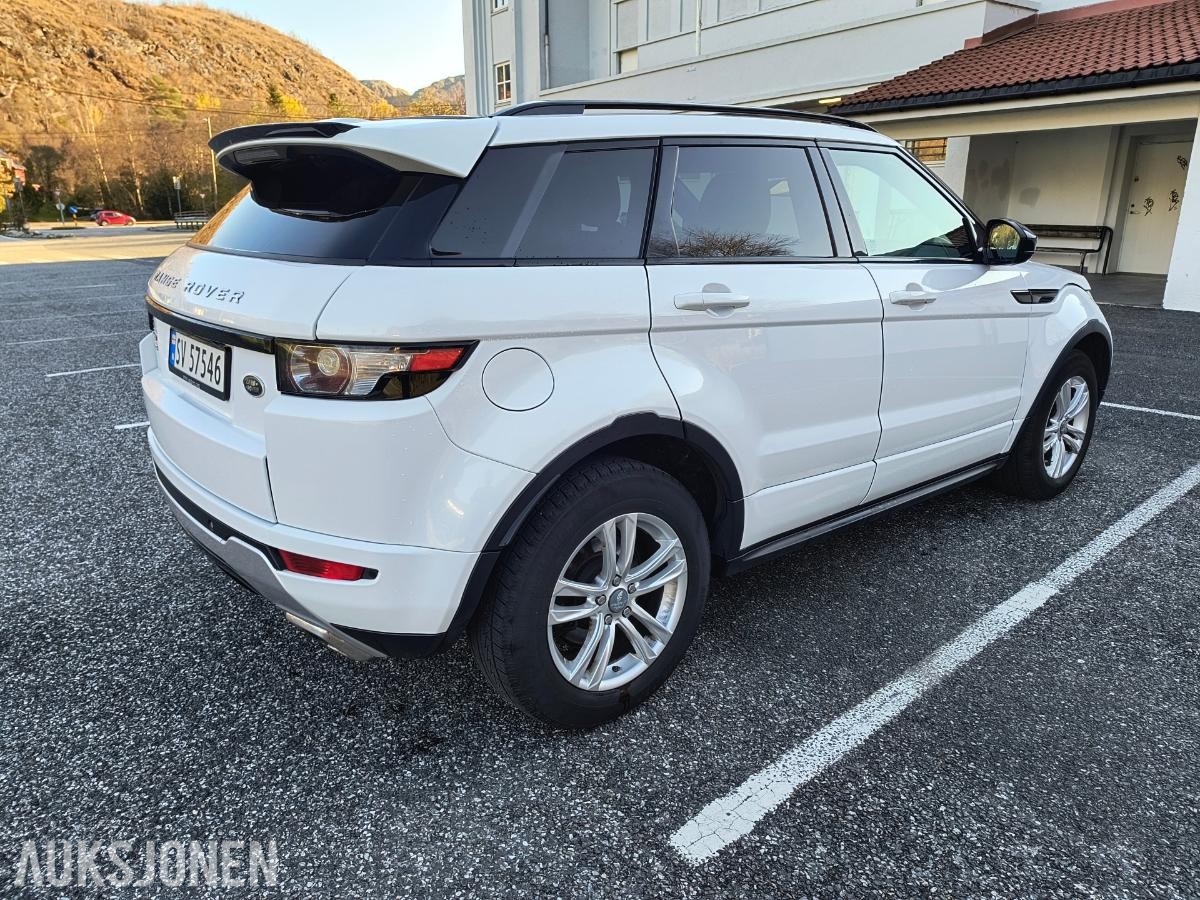2015 RANGE ROVER EVOQUE 2.2 TD4 150HK 4WD AUTOMAT WEBASTO RATTVARME