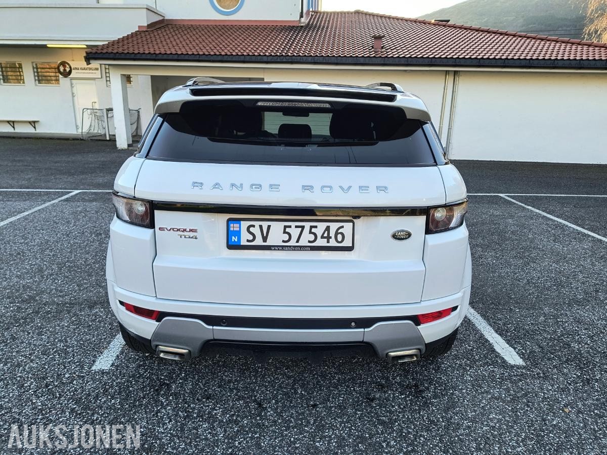 2015 RANGE ROVER EVOQUE 2.2 TD4 150HK 4WD AUTOMAT WEBASTO RATTVARME