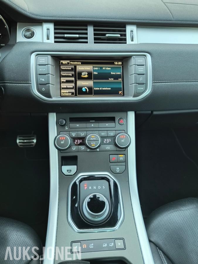 2015 RANGE ROVER EVOQUE 2.2 TD4 150HK 4WD AUTOMAT WEBASTO RATTVARME