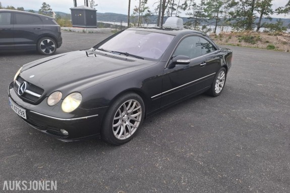 2003 Mercedes-Benz CL 500 coupe 5.0 306hk AUTOMAT CRUISEKONTROLL SKINN SOLTAK EU OK 10.2027