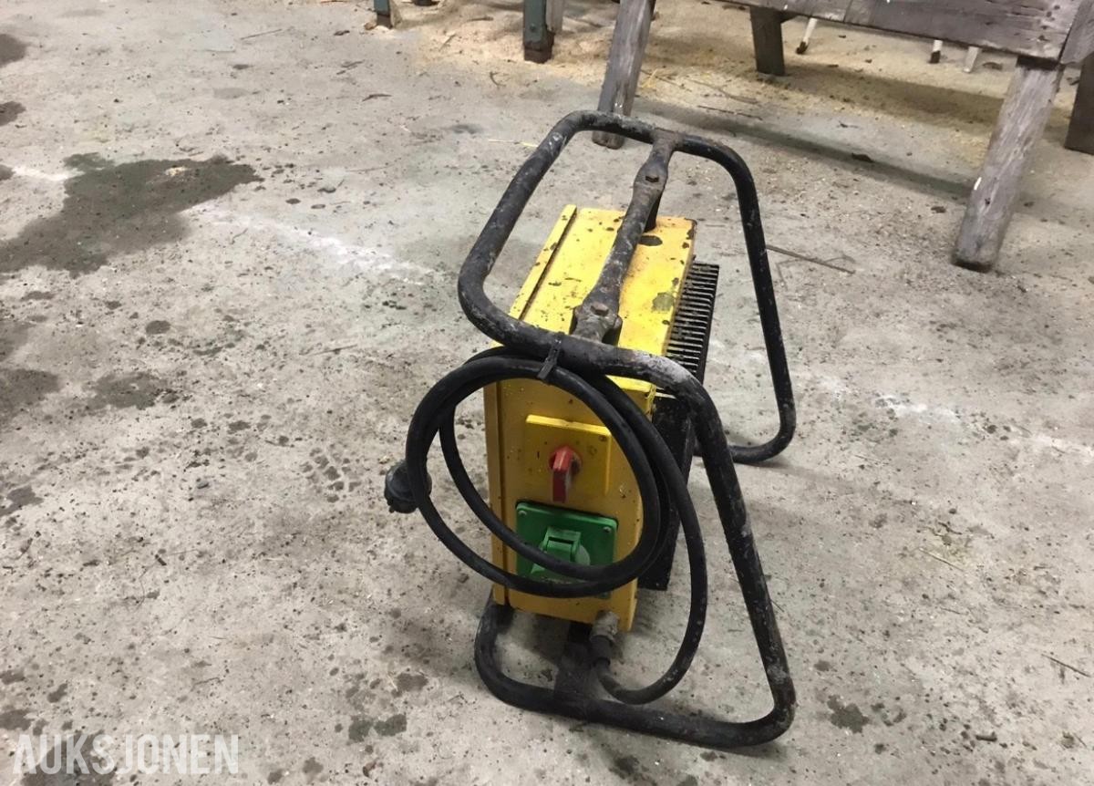 2017 Wacker Neuson Omformer+veggvibrator
