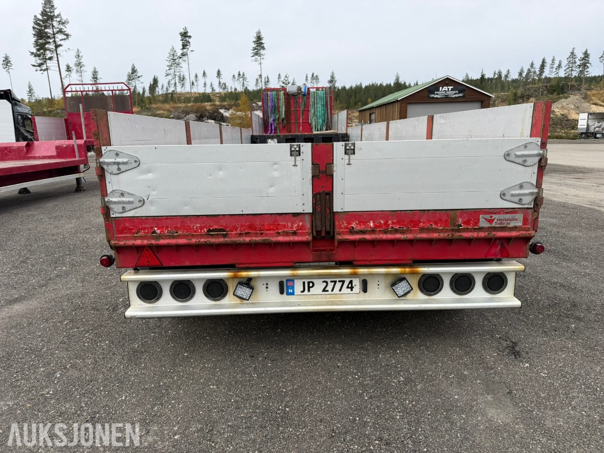 2020 SDC Trailers 3-akslet semitrailer, Vestlandske Trailer «Oljeekspress»
