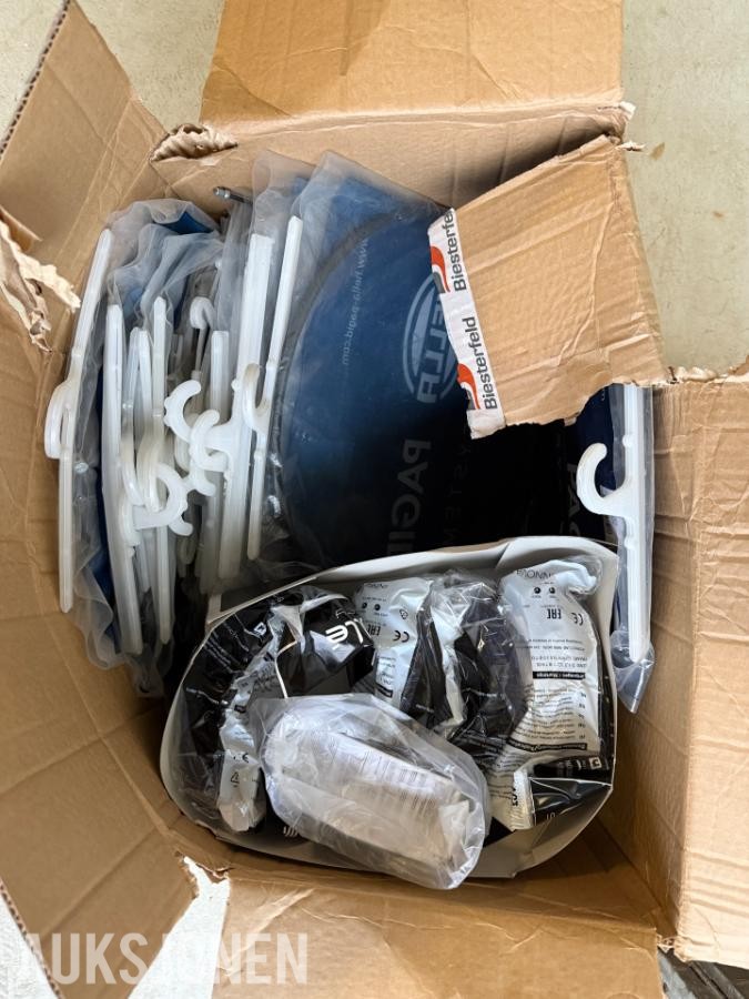 350+ Stk. Bremsedeler Bosch / Brembo / Budweg og div. verneutstyr