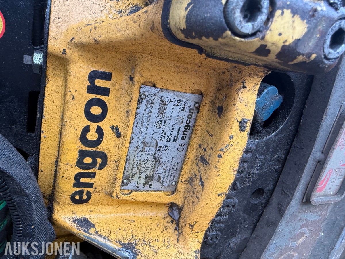2023 Hitachi 135W Hjulmaskin m/skjær-tiltrotator og Tilhenger