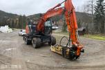 2023 Hitachi 135W Hjulmaskin m/skjær-tiltrotator og Tilhenger