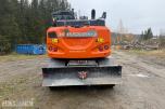 2023 Hitachi 135W Hjulmaskin m/skjær-tiltrotator og Tilhenger
