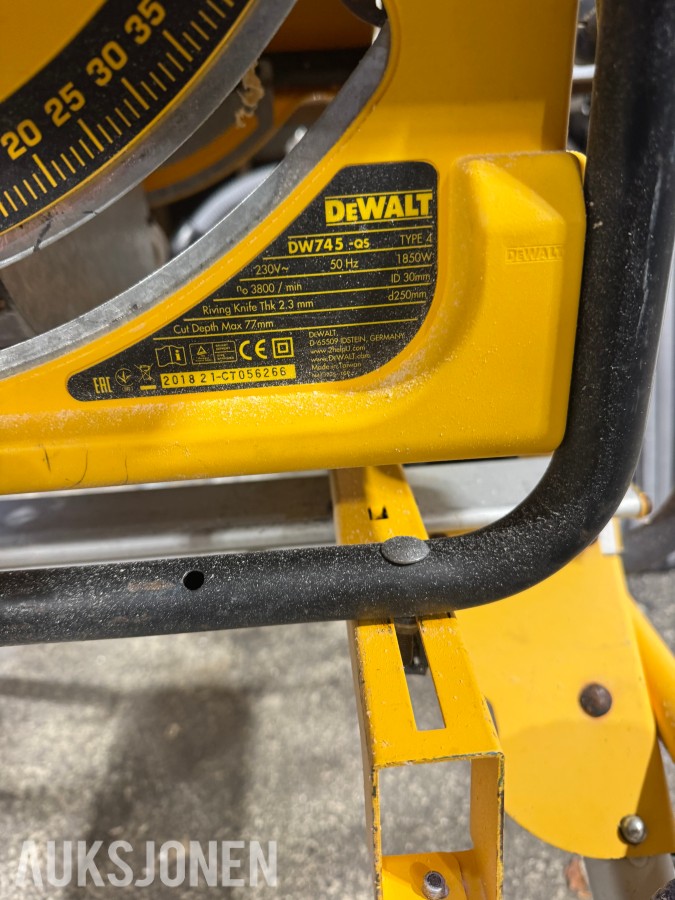 H5 DEWALT BORDSAG
