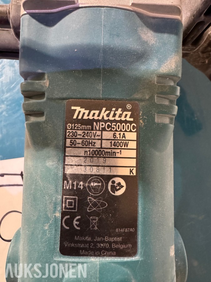 H8 MAKITA BETONGSLIPEMASKIN