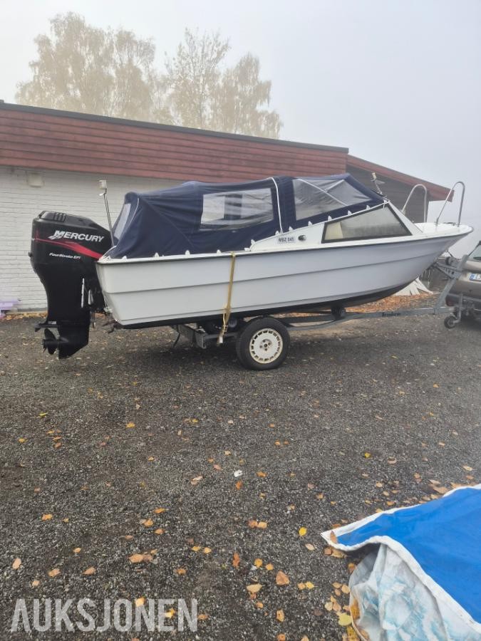 1978 Mørebas 6400 DL – Mercury 115 EFI og henger