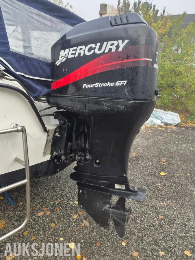 1978 Mørebas 6400 DL – Mercury 115 EFI og henger