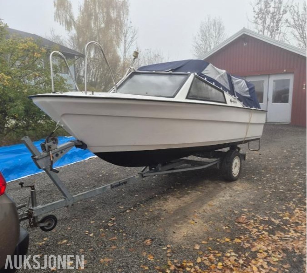 1978 Mørebas 6400 DL – Mercury 115 EFI og henger