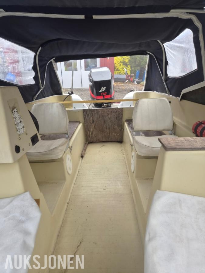 1978 Mørebas 6400 DL – Mercury 115 EFI og henger