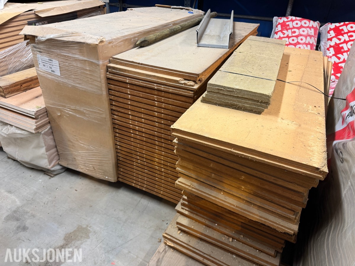 4 paller Silencio trinnlydplater 36x600x1800 mm 120 plater
