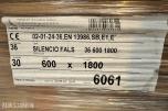 4 paller Silencio trinnlydplater 36x600x1800 mm 120 plater