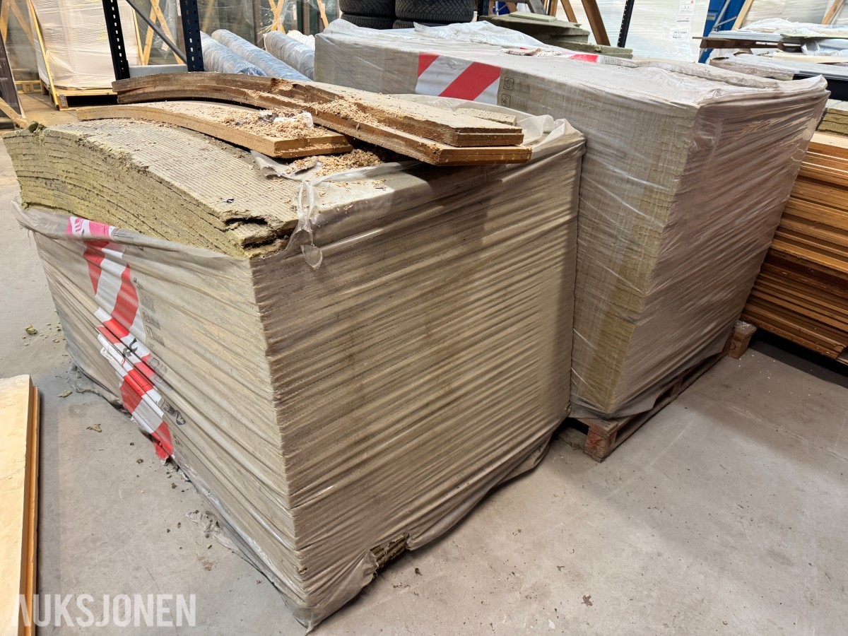 2 paller Paroc ROB80 isolasjon 20x1200x1800 mm