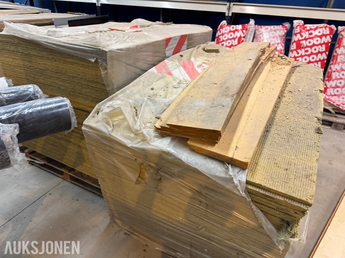 2 paller Paroc ROB80 isolasjon 20x1200x1800 mm