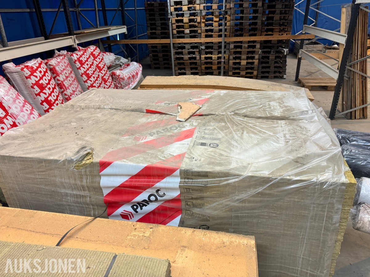 2 paller Paroc ROB80 isolasjon 20x1200x1800 mm