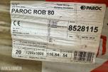2 paller Paroc ROB80 isolasjon 20x1200x1800 mm
