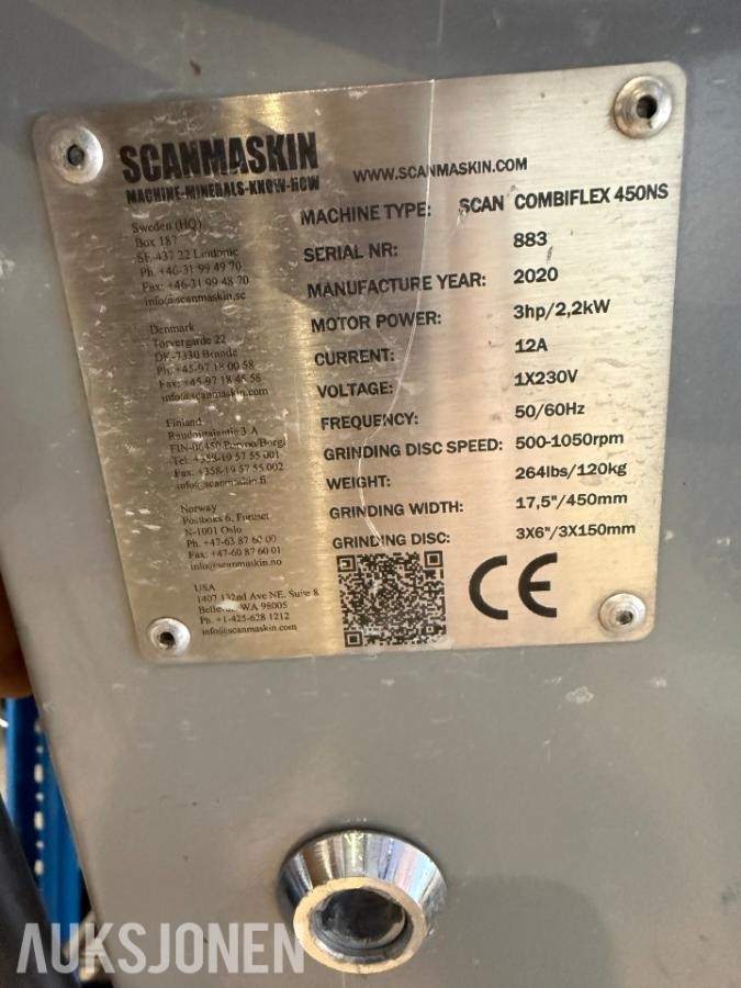 2020 Scanmaskin Scan Combiflex 450NS