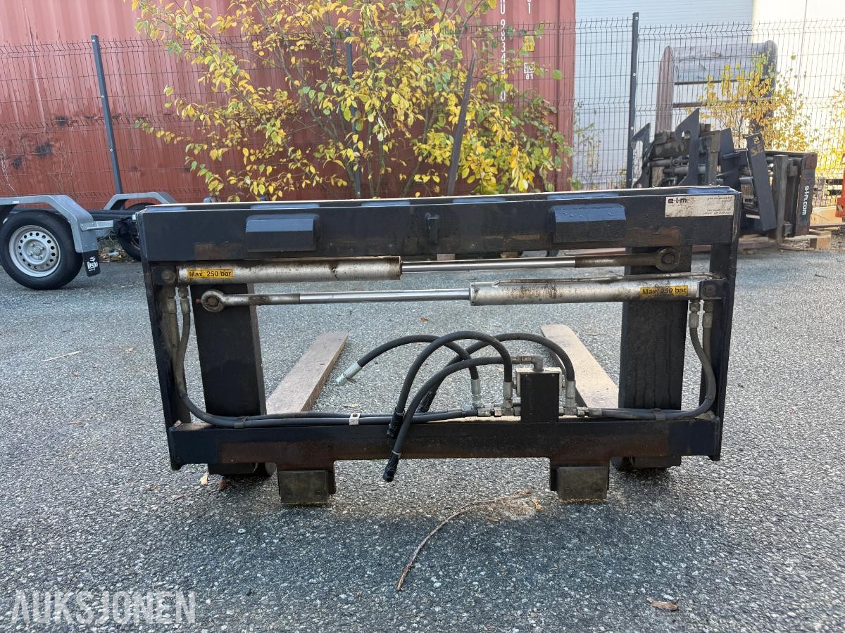 E-L-M hydraulisk gaffelaggregat / gaffelspreder med sideskift