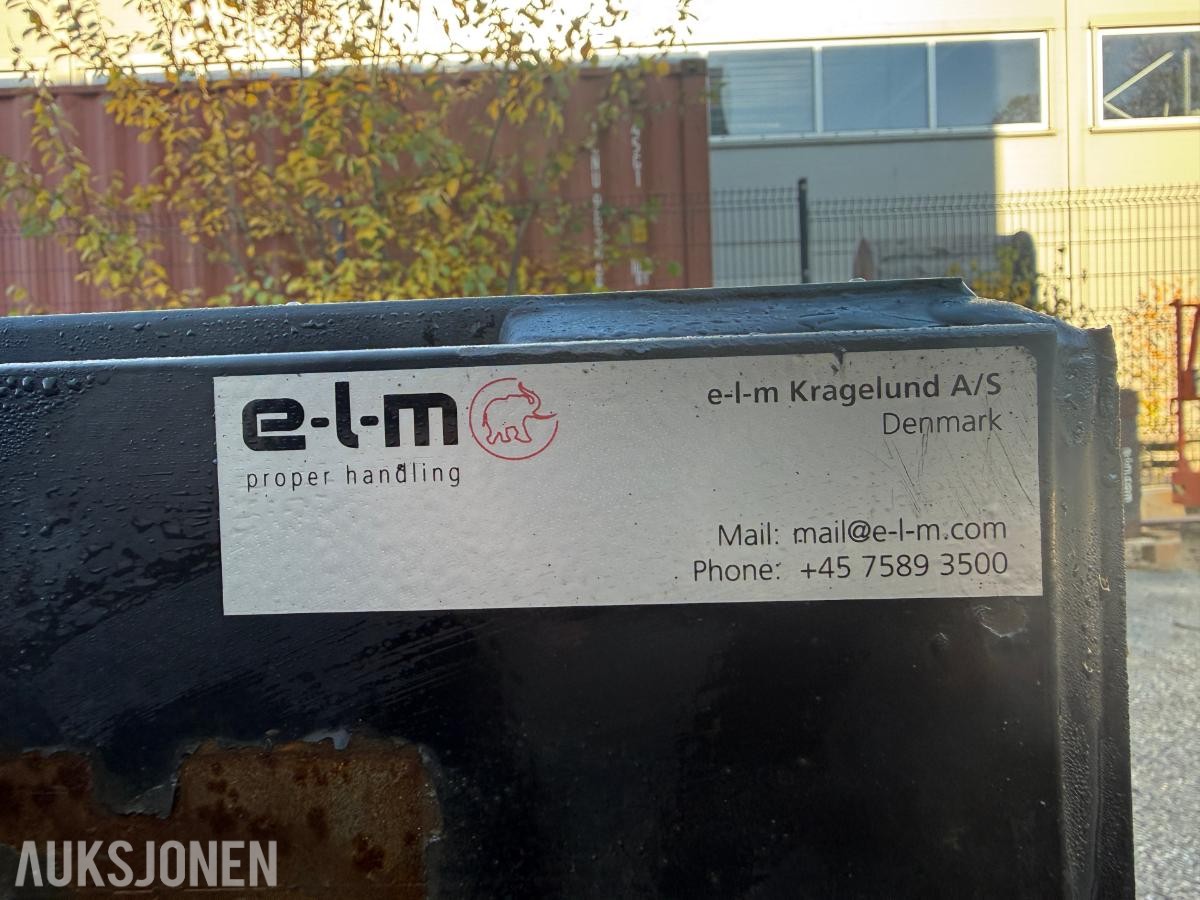 E-L-M hydraulisk gaffelaggregat / gaffelspreder med sideskift