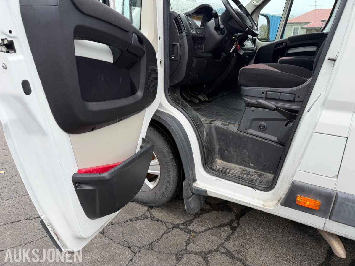 2014 Fiat Ducato 17-seters minibuss – reparasjonsobjekt