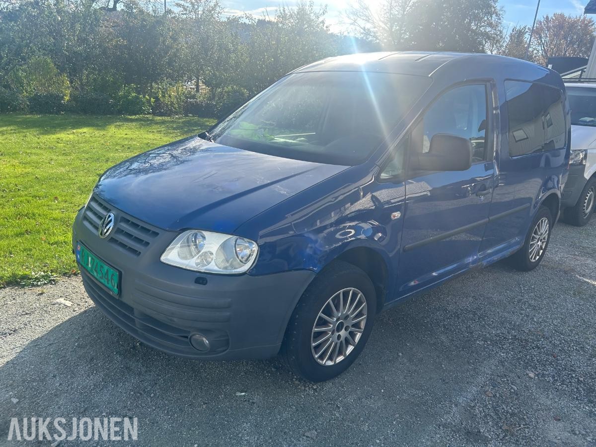 2008 Volkswagen Caddy 1.9 TDI 105hk Hengerfeste, s+v dekk reparasjonsobjekt