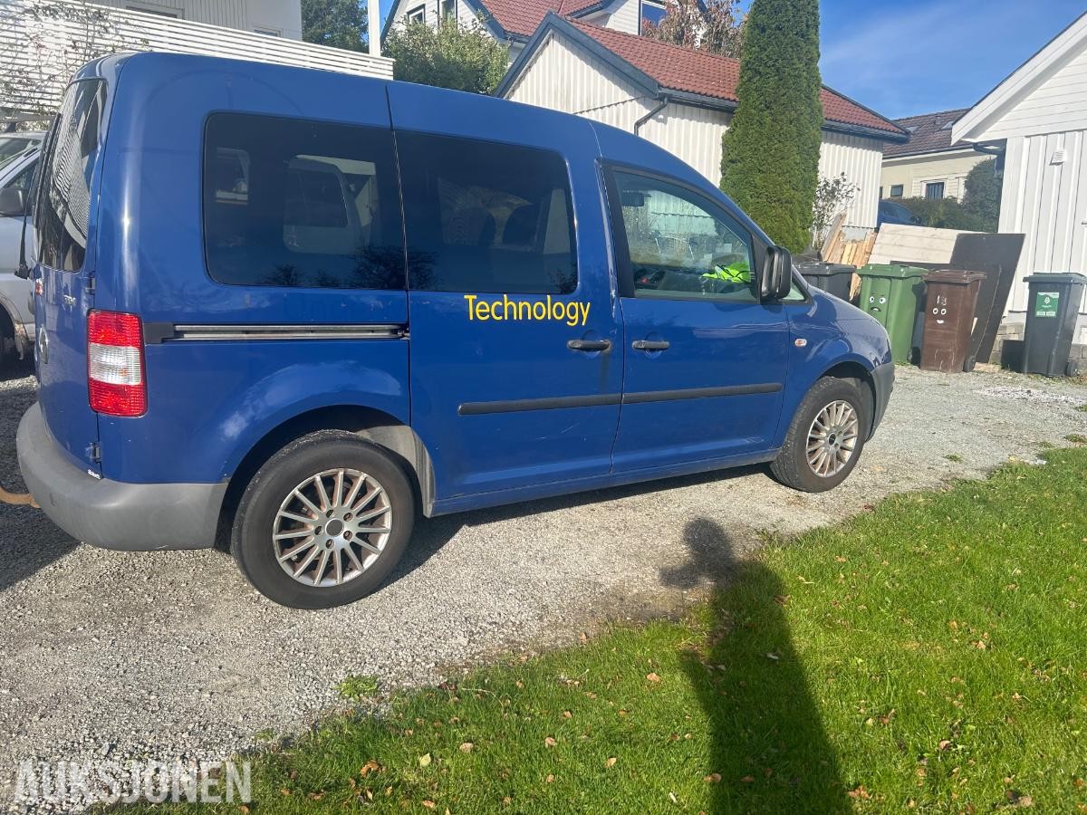 2008 Volkswagen Caddy 1.9 TDI 105hk Hengerfeste, s+v dekk reparasjonsobjekt