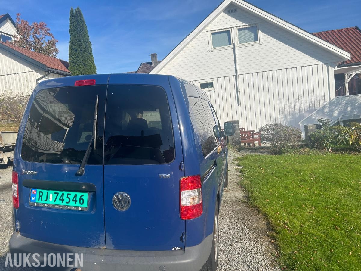 2008 Volkswagen Caddy 1.9 TDI 105hk Hengerfeste, s+v dekk reparasjonsobjekt