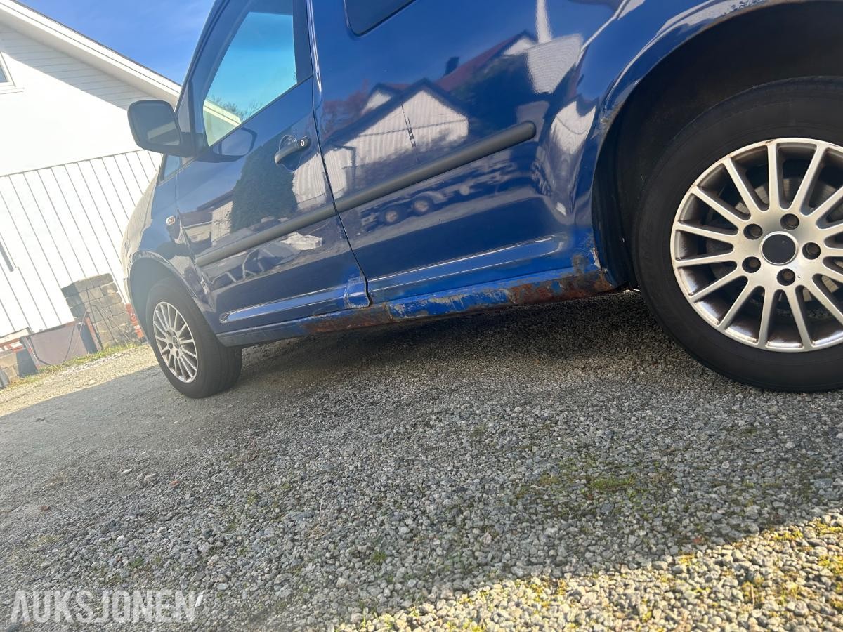 2008 Volkswagen Caddy 1.9 TDI 105hk Hengerfeste, s+v dekk reparasjonsobjekt
