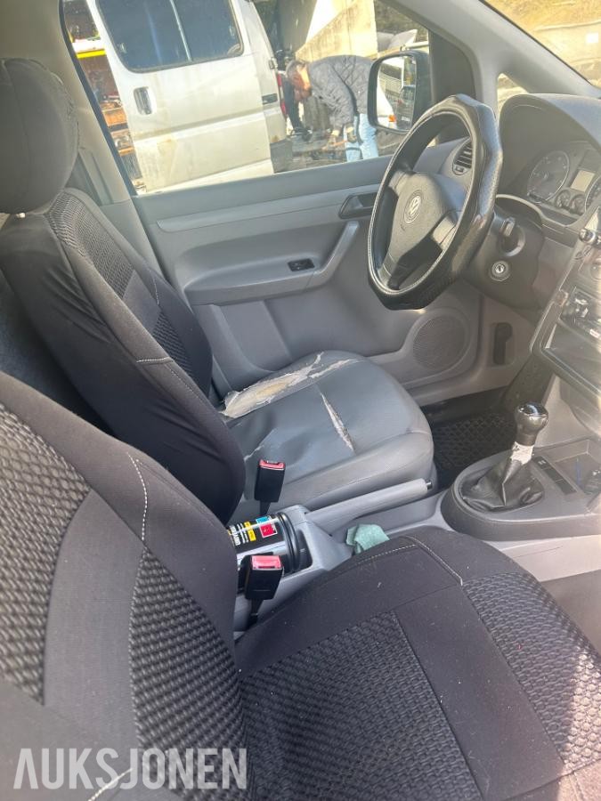 2008 Volkswagen Caddy 1.9 TDI 105hk Hengerfeste, s+v dekk reparasjonsobjekt