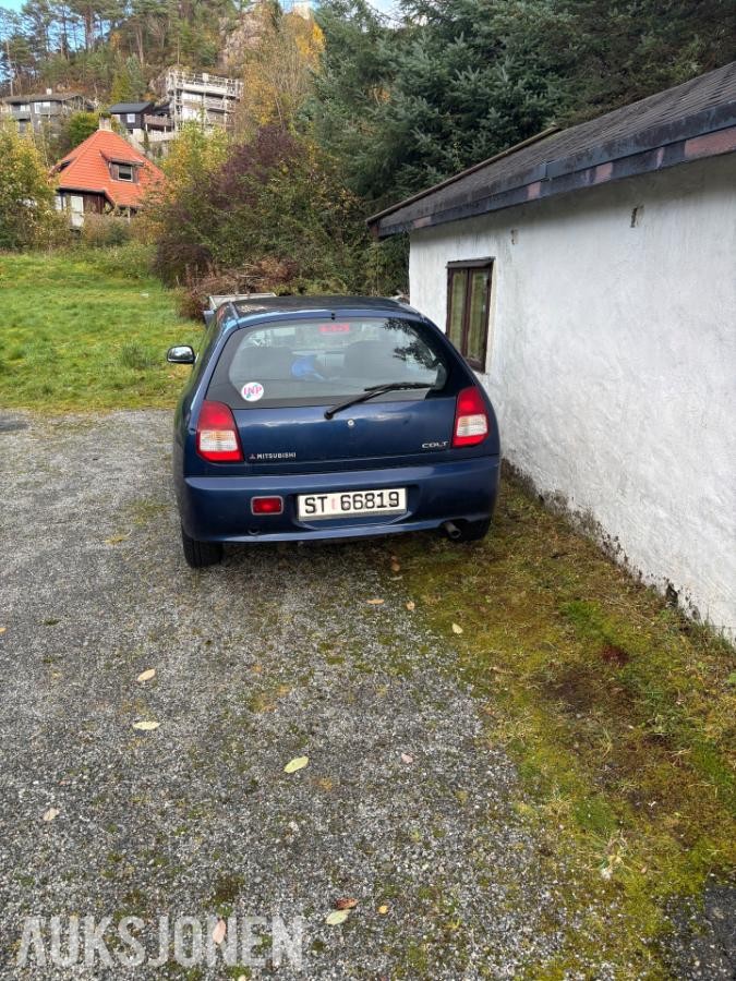 2001 Mitsubishi Colt 1.6 Bensin 103HK 60820km EU ok til 04.2027