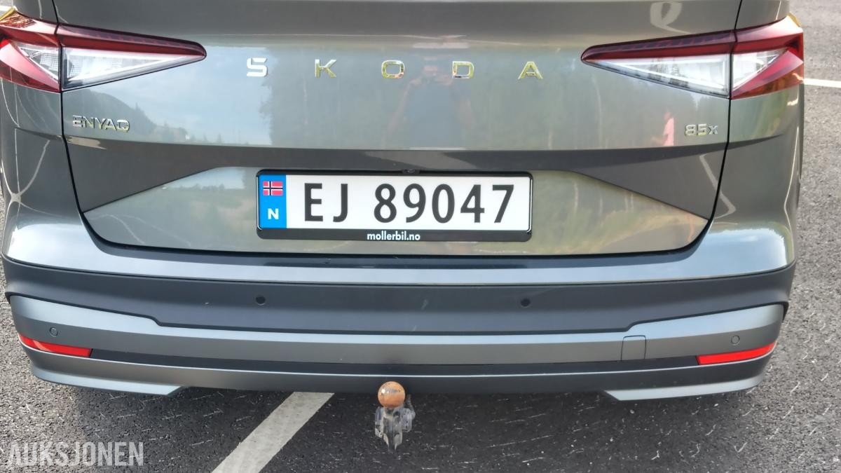 2025 SKODA ENYAQ 85x 4X4 ACC KAMERA KUPEVARMER HENGERFESTE NAVIGASJON
