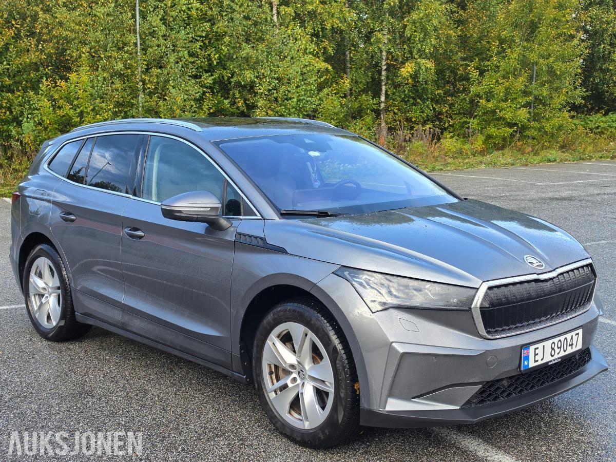 2025 SKODA ENYAQ 85x 4X4 ACC KAMERA KUPEVARMER HENGERFESTE NAVIGASJON