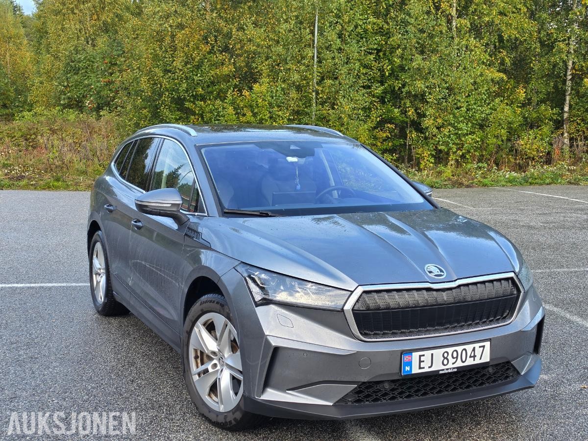 2025 SKODA ENYAQ 85x 4X4 ACC KAMERA KUPEVARMER HENGERFESTE NAVIGASJON