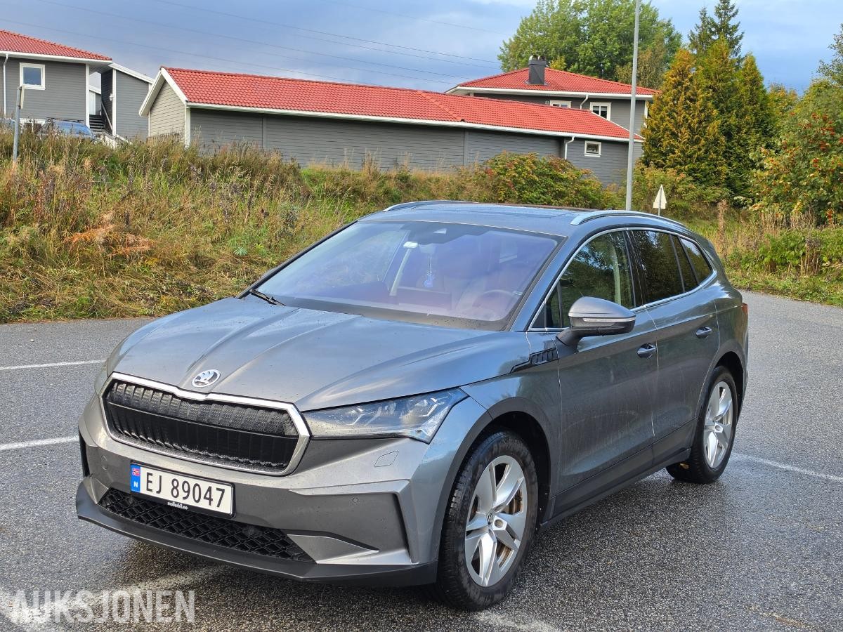 2025 SKODA ENYAQ 85x 4X4 ACC KAMERA KUPEVARMER HENGERFESTE NAVIGASJON