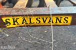 Kverneland skålharv / tallerkenharv med utskårne skiver og trepunktsfeste